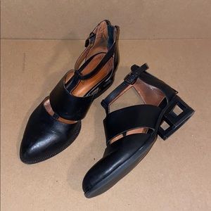 Jefferey Campbell Cut-Out Ankle Boots